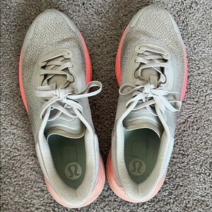 Lululemon Chargefeel Workout Low 2 Women's Gray, Pink and Coral Sneakers Size 10